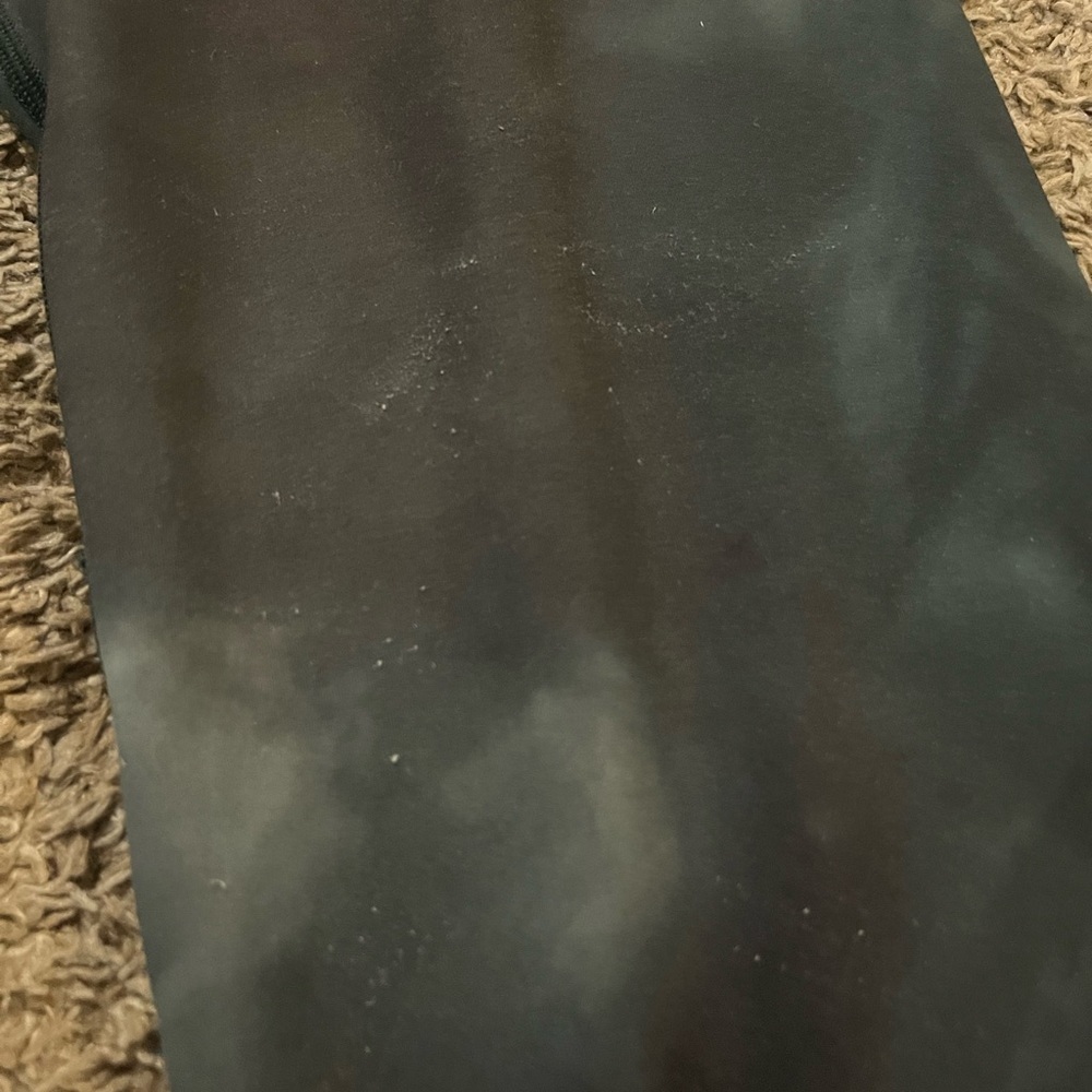 Athleta Women's Elevation Printed 7/8 Tight Green Marble - Picture 2 of 8